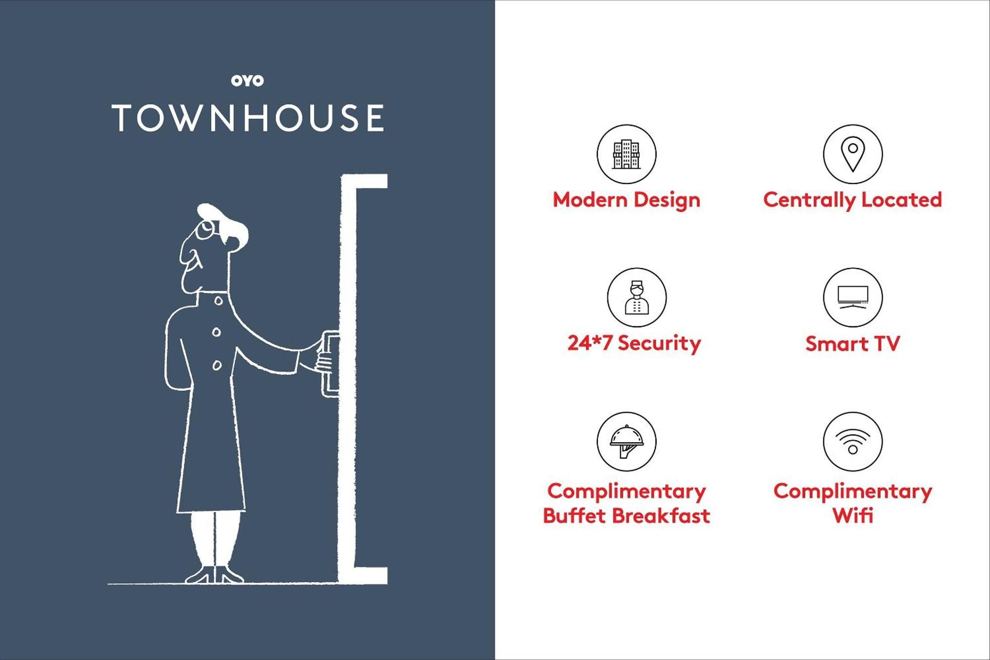 Townhouse 700 Hotel Krishna. 나그푸르 외부 사진